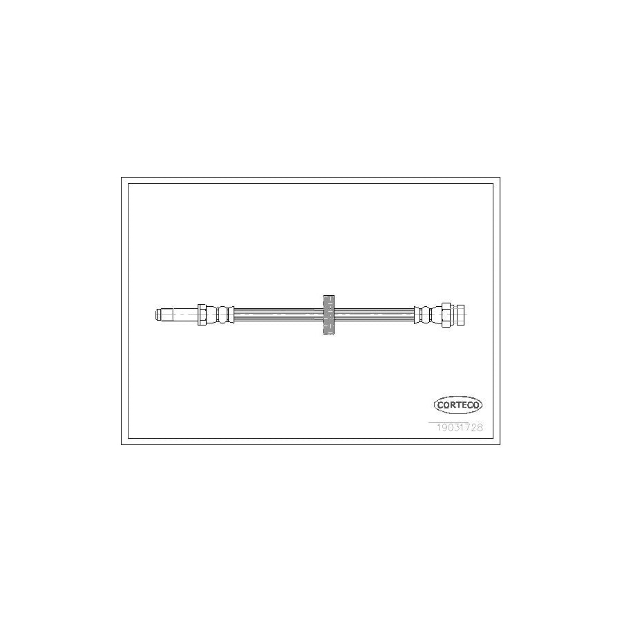Corteco 19031728 Brake Hose | ML Performance UK