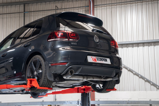 Scorpion SVWS071CF VW Non-Resonated Predator Cat-Back System (Golf Mk6 GTi 2.0 Tsi & Edition 35) | ML Performance UK UK