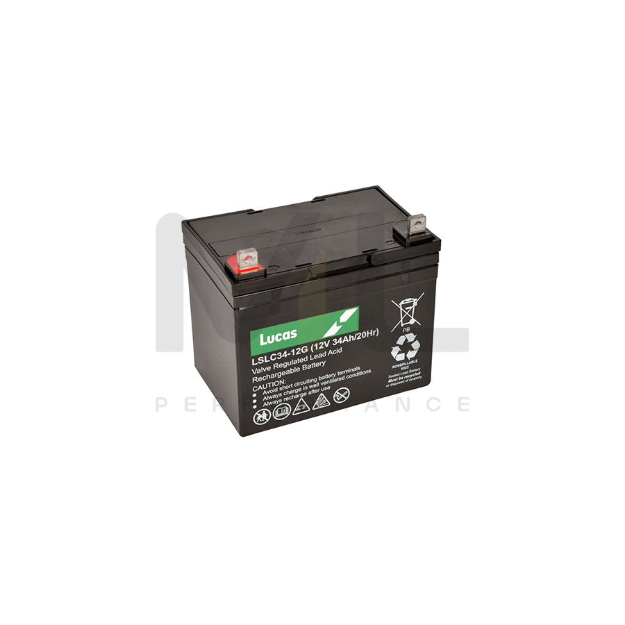 Lucas 36 Hole Golf Battery LSLC34-12G | Car Batteries UK | ML Performance Car Parts