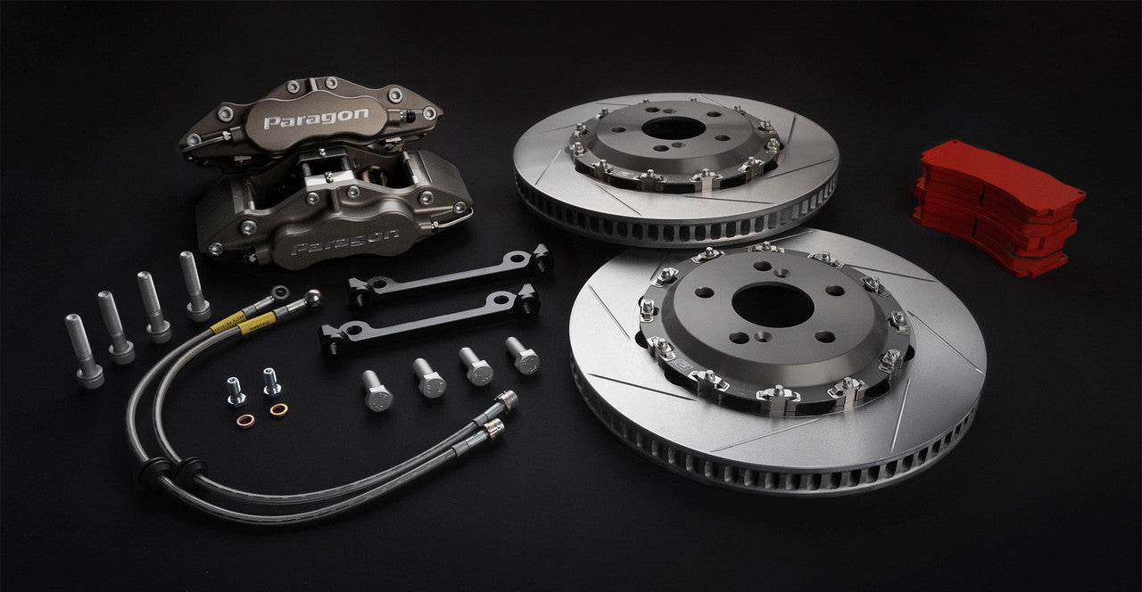 Paragon PBK.05.055.370.360.TL.01.02.Px.F Track Performance Big Brake Kit (PA015 / PA035 6 piston) - Acura RSX Type S Front