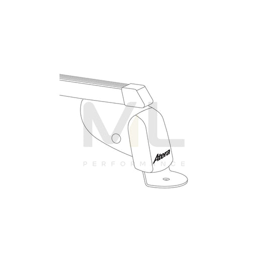 ATERA SIGNO 044119 Roof bars for VW CADDY for cars without rails, 110 cm, 100 kg, Steel | ML Performance Car Parts