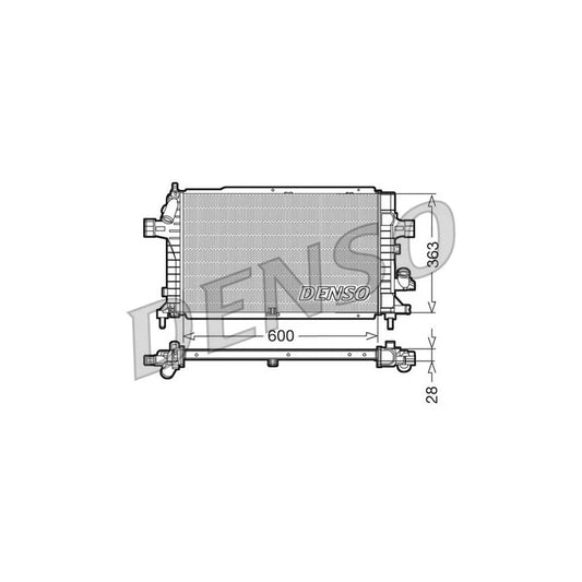 Denso DRM20102 Drm20102 Engine Radiator | ML Performance UK