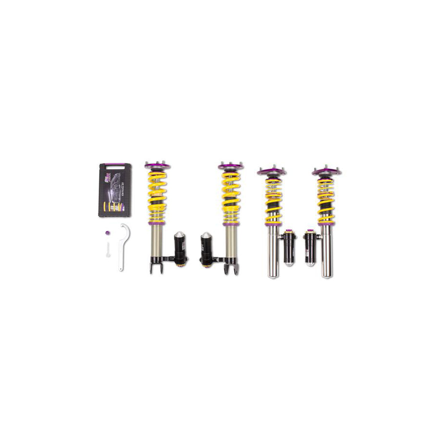 KW 39720225 BMW E46 Clubsport 3-Way Coilover Kit (Inc. M3) 3  | ML Performance UK Car Parts