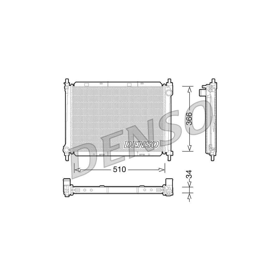 Denso DRM46037 Drm46037 Engine Radiator | ML Performance UK