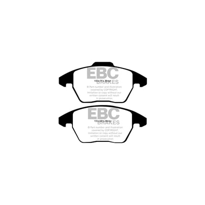 EBC PD40K1493 Peugeot 307 CC Ultimax Pad & Plain Disc Kit - Girling/TRW Caliper 2 | ML Performance UK Car Parts