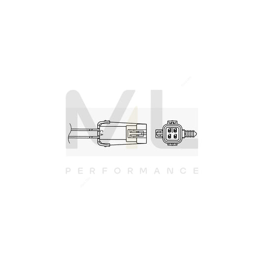 NTK Lambda Sensor - Oxygen / O2 Sensor (NGK 92279) - OZA860-EE3 | ML Car Parts UK | ML Performance