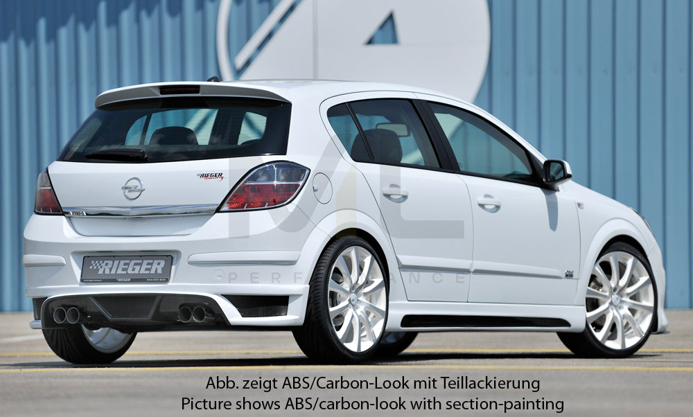 Rieger 00051265 Opel Astra H Side Skirt 5 | ML Performance UK Car Parts