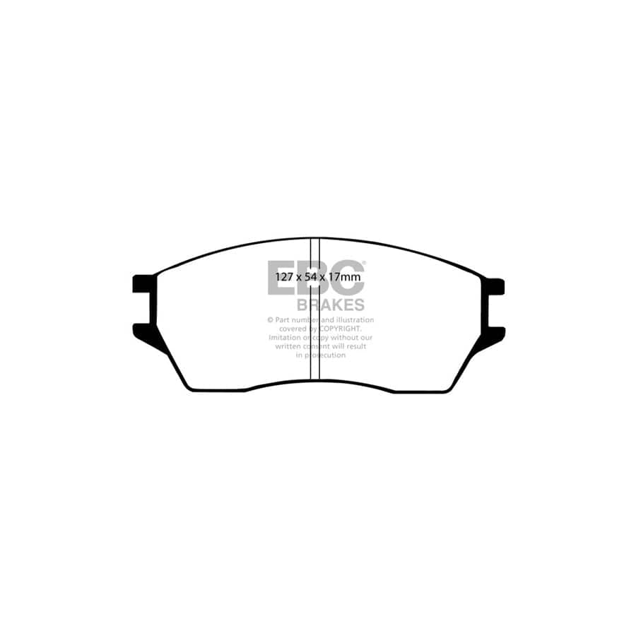 EBC PDKF908 Honda Prelude Ultimax Front Brake Pad & Plain Disc Kit - Akebono Caliper 2 | ML Performance UK Car Parts