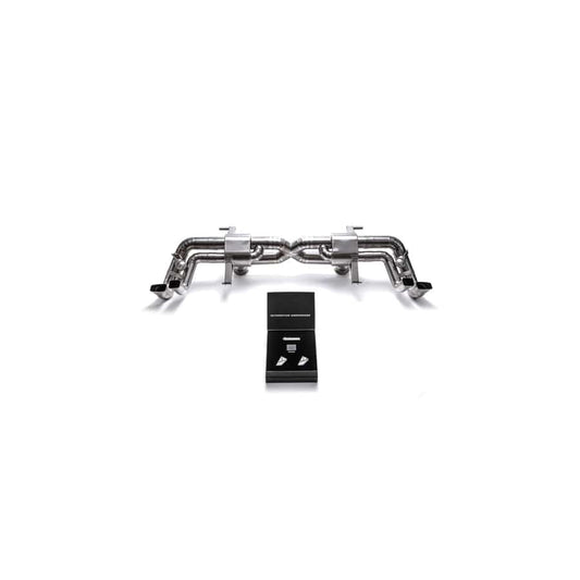 Armytrix AUR11-DC15 Titanium Valvetronic Catback Exhaust System Dual Carbon Tips Audi R8 V10 MKI 2009-2012 | ML Performance UK UK Car Parts