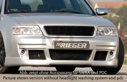 Rieger 00055313 Audi 4B A6 Front Bumper - S6-Look 1 | ML Performance UK Car Parts