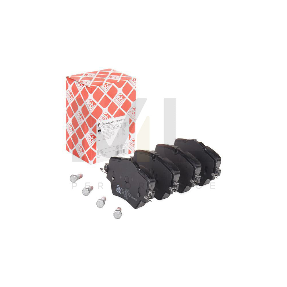 Febi Bilstein 16908 Brake Pad Set Front Axle, Prepared For Wear Indicator, With Fastening Material | ML Performance Car Parts