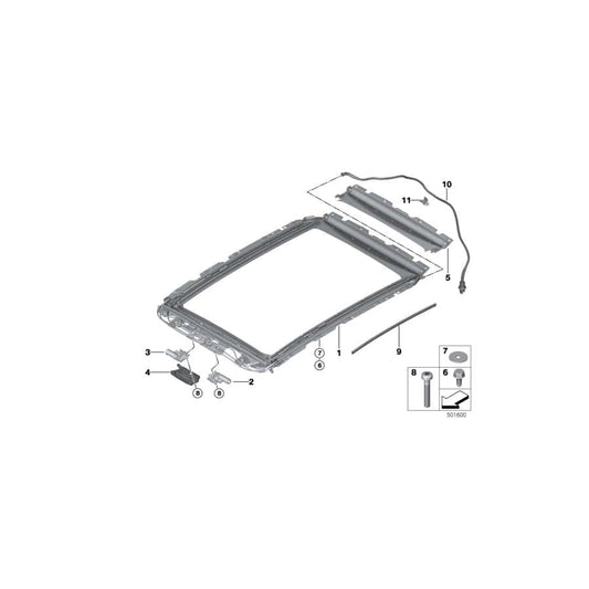 Genuine BMW 54107414347 G01 M Water Outlet Hose Rear Left (Inc. X3 18d, X3 20dX & X3 M) | ML Performance UK Car Parts