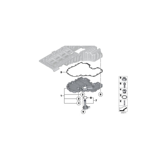 Genuine BMW 11137578303 RR6 F02 F01 Oil Pan (Inc. 760i, Ghost & Ghost EWB) | ML Performance UK Car Parts