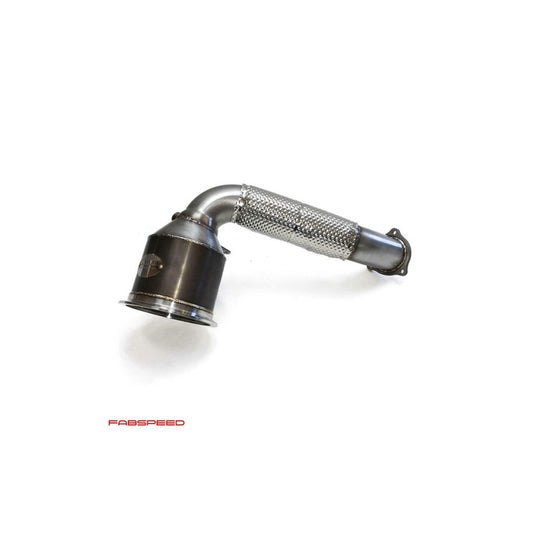 Fabspeed Porsche 971 Panamera V6 Primary Sport Catalytic Converter Downpipe (2017+) | ML Performance UK