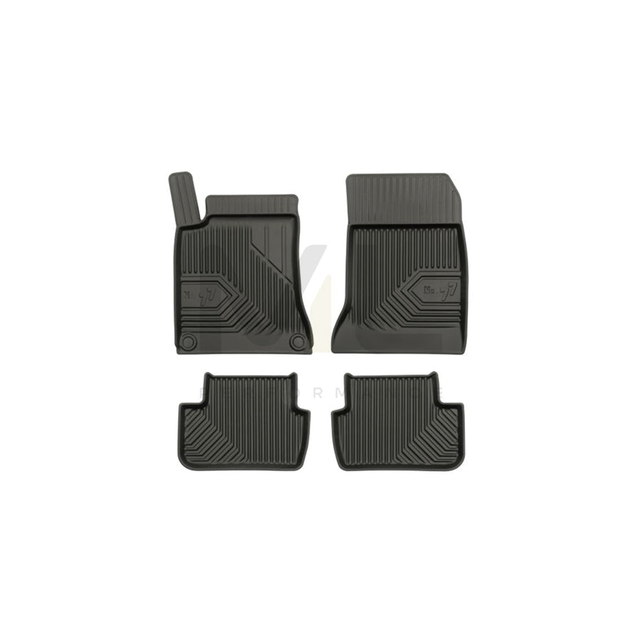 FROGUM Tailored 77409552 Floor mat set Elastomer, Front and Rear, Quantity: 4, Black | ML Performance Car Parts