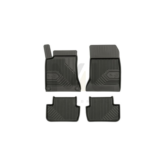FROGUM Tailored 77409552 Floor mat set Elastomer, Front and Rear, Quantity: 4, Black | ML Performance Car Parts