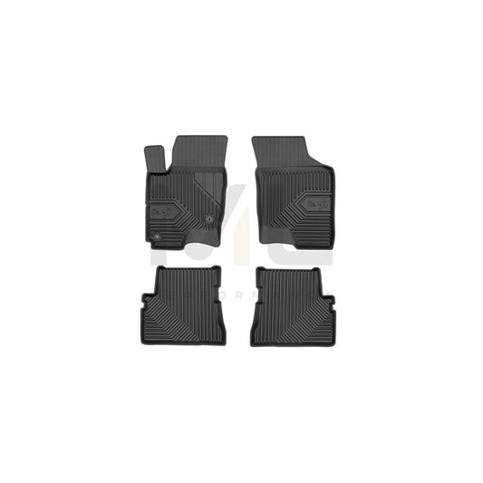FROGUM Tailored, No.77 77426511 Floor mat set for HYUNDAI Getz (TB) Elastomer, Front and Rear, Quantity: 4, Black | ML Performance Car Parts