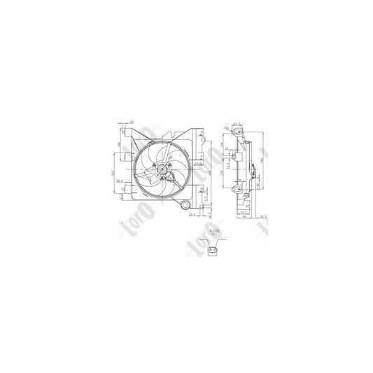 Abakus 0090140010 Fan, Radiator | ML Performance UK