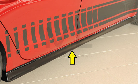 Rieger 00088224 SEAT Leon KL Side Skirt 1 | ML Performance UK Car Parts