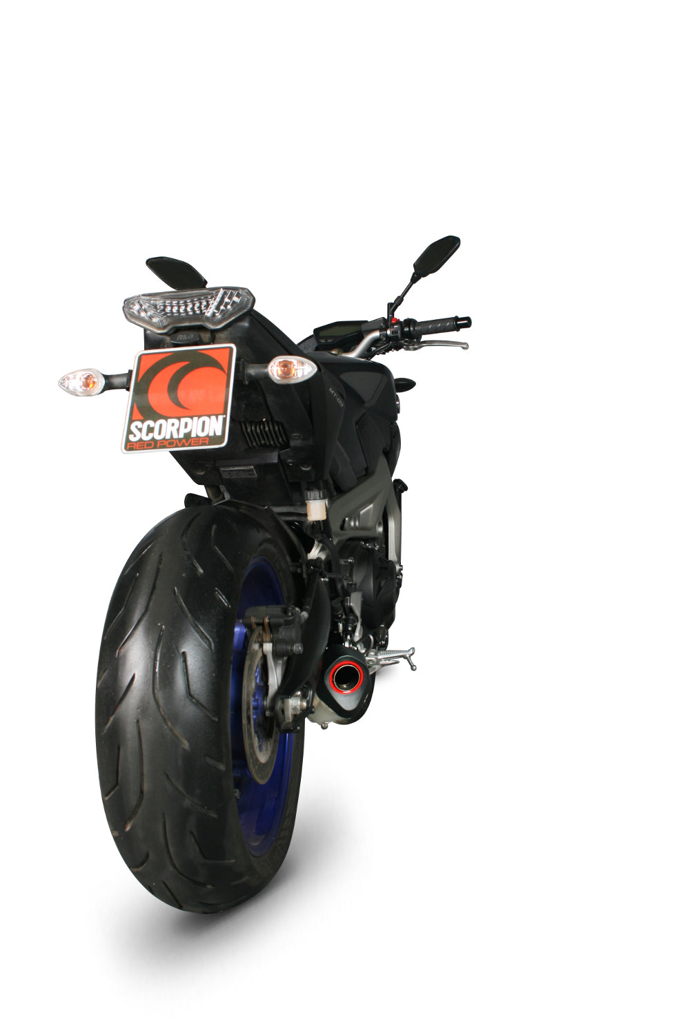 Scorpion RYA93SYSSEO Yamaha Serket Taper Full System - Brushed Stainless Steel Sleeve (MT-09 / MT-09 SP) | ML Performance UK UK