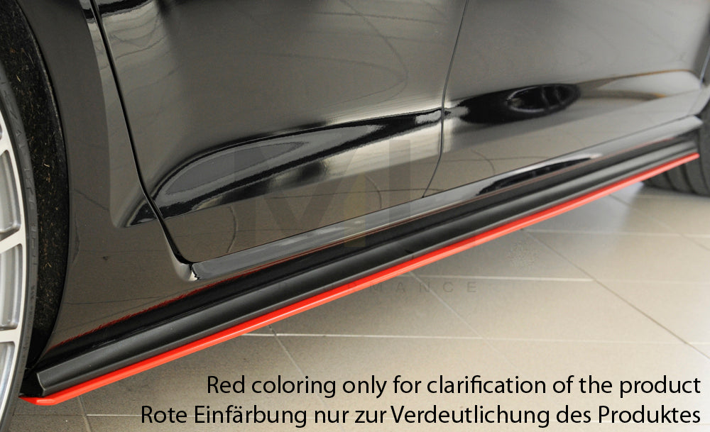 Rieger 00059588 VW Mk7 Golf Side Skirt Splitter (GTI, GTD & GTE) 7 | ML Performance UK Car Parts