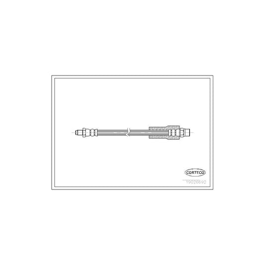 Corteco 19026692 Brake Hose For Bmw 3 Series | ML Performance UK