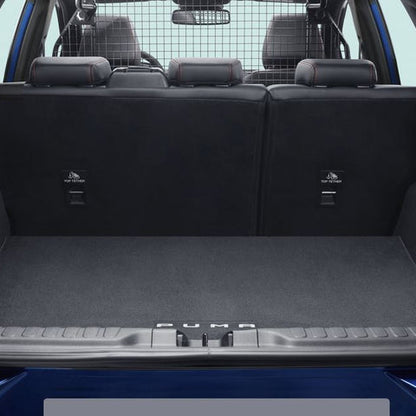 GENUINE FORD 2395437 PUMA REAR CARPET BOOT LINER LOAD COMPARTMENT MAT BLACK WITH LOGO & FOLD OUT FUNCTION 2019 - ONWARD | ML Performance UK