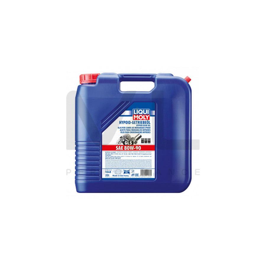 Liqui Moly Hypoid Gear Oil GL5 SAE 80W 90 20l