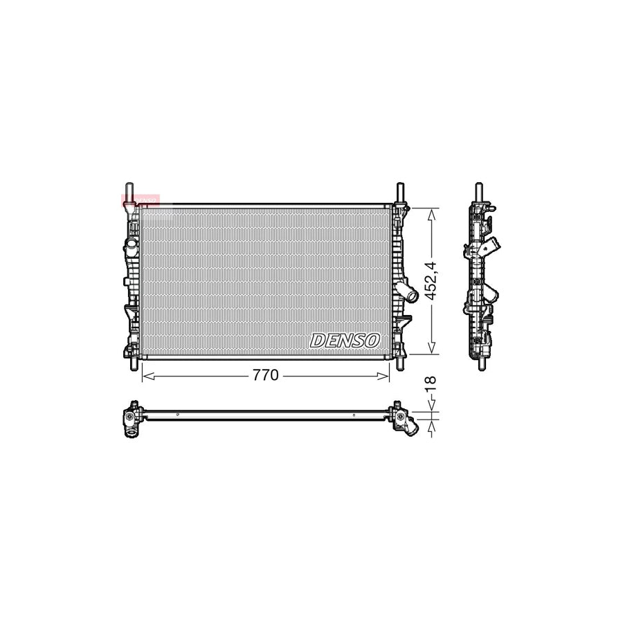 Denso DRM10111 Drm10111 Engine Radiator | ML Performance UK