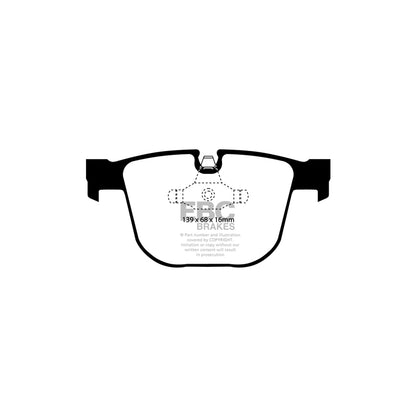 EBC PLK1030 BMW E60 Yellowstuff Pads and Brake Line Performance Pack - ATE Caliper 3 | ML Performance UK Car Parts