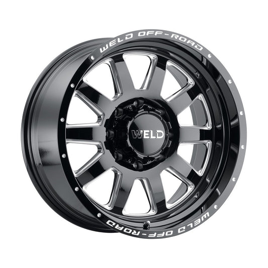 Weld W10209017500 Stealth W102 Wheel 20x9 8x170 ET0 BS5 Gloss Black MIL
