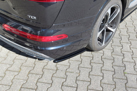 Maxton Design AU-SQ7-2-RSD1T Rear Side Splitters Audi SQ7 / Q7 S-Line MK2 | ML Performance UK Car Parts