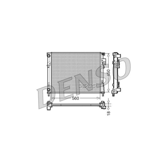 Denso DRM23095 Drm23095 Engine Radiator | ML Performance UK
