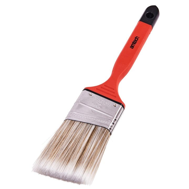 Amtech 50mm (2") No Bristle Loss Angled Brush - Soft Handle | ML Performance DIY & Power Tools