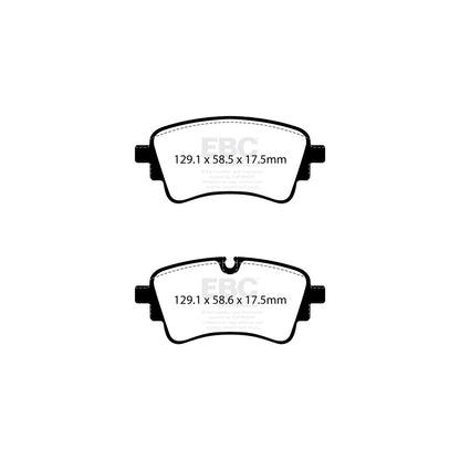 EBC DP62435 Audi FY Q5 Greenstuff Rear Brake Pads - TRW Caliper 2 | ML Performance UK Car Parts