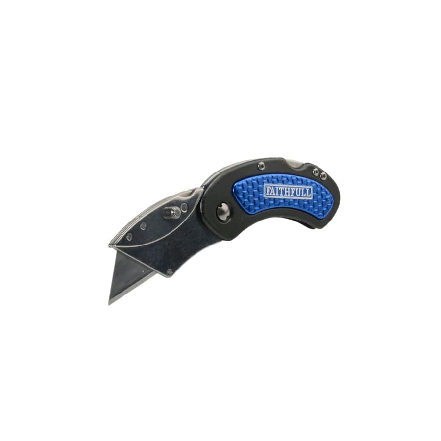 Faithfull FAITKUTILITY Utility Folding Knife with Blade Lock | ML Performance UK