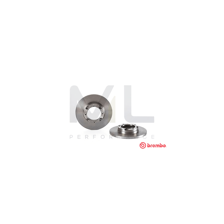 BREMBO 08.C310.10 Brake Disc for HONDA CIVIC Solid, with bolts/screws | ML Performance Car Parts