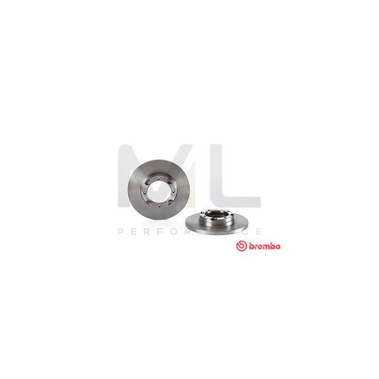 BREMBO 08.C310.10 Brake Disc for HONDA CIVIC Solid, with bolts/screws | ML Performance Car Parts