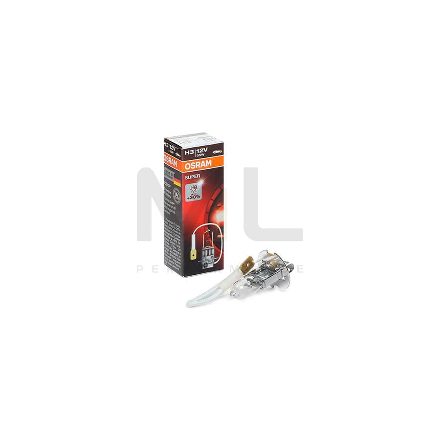OSRAM SUPER 64151SUP Bulb, spotlight H3 12V 55W PK22s Halogen | ML Performance Car Parts