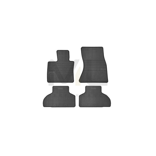 FROGUM Tailored 546856 Floor mat set for BMW X5 Elastomer, Front and Rear, Quantity: 4, Black | ML Performance Car Parts