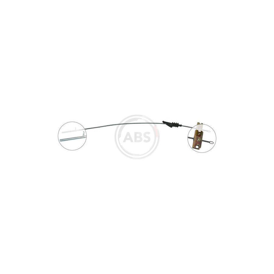 A.B.S. K19761 Hand Brake Cable For Fiat Multipla (186)