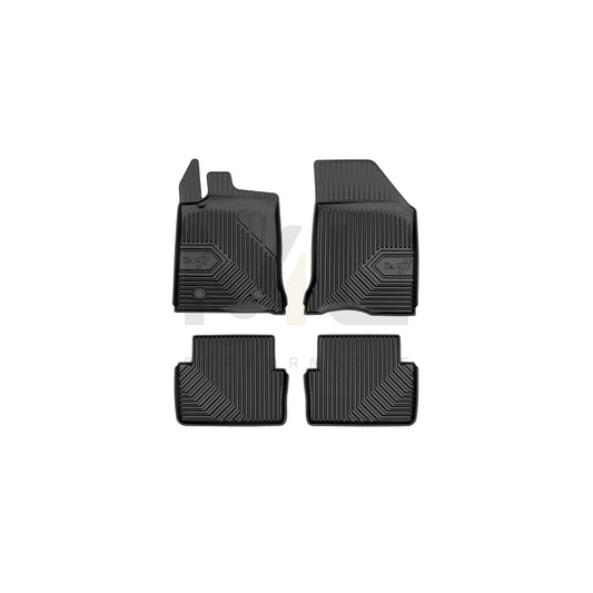 FROGUM Tailored, No.77 77408883 Floor mat set for RENAULT LAGUNA Elastomer, Front and Rear, Quantity: 4, Black | ML Performance Car Parts
