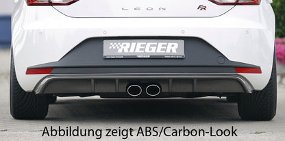 Rieger 00088033 Seat 5F Leon Rear Diffuser 4 |ML Performance UK Car Parts