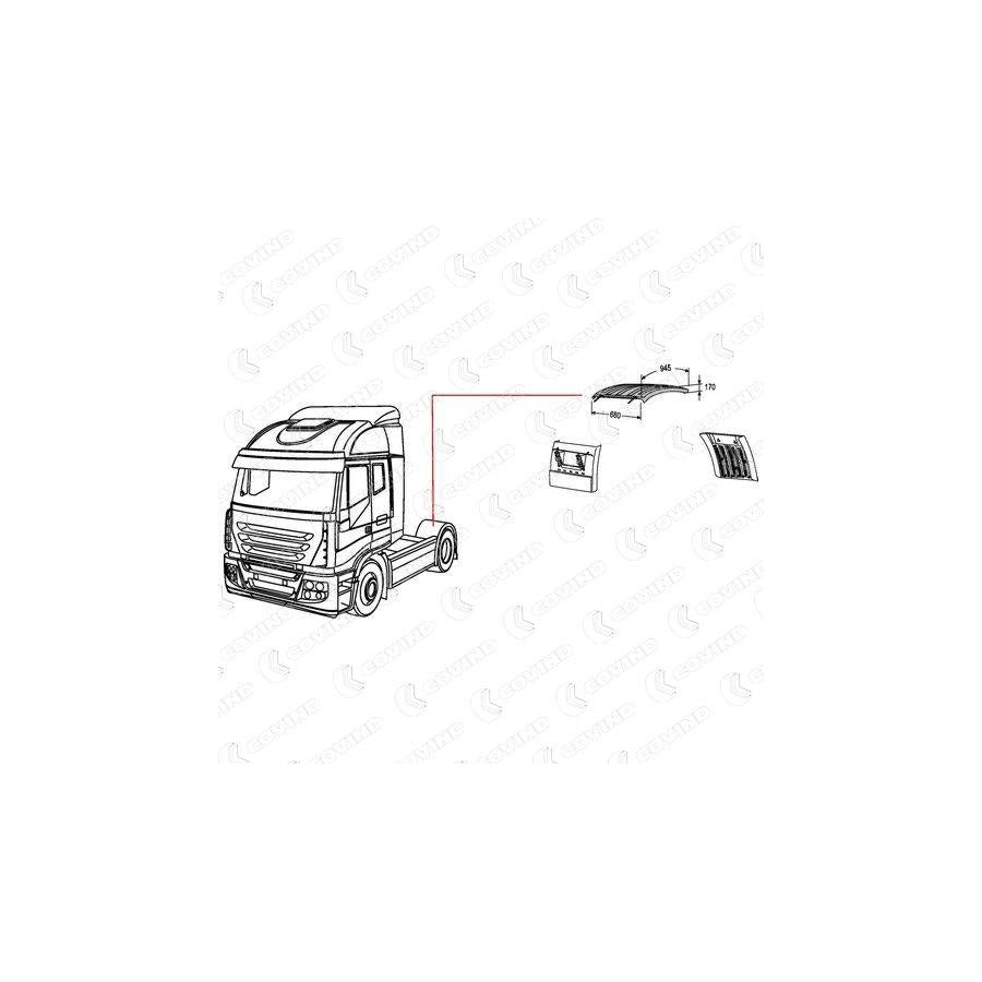 Covind 560/521 Wing Fender | ML Performance UK