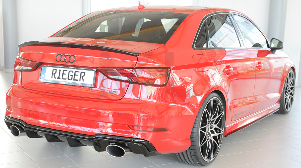 Rieger 00088187 Audi 8V Rear Diffuser (A3 & S3) 6 | ML Performance UK Car Parts