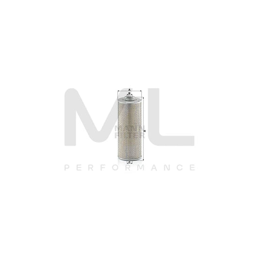 MANN-FILTER H 15 190 n Oil Filter with seal, Filter Insert | ML Performance Car Parts