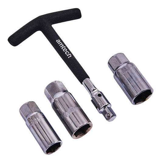 Amtech 4pcs. T Bar Spark Plug Wrench Set | ML Performance DIY & Power Tools