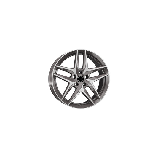 Borbet Z 8x19 ET44 Z 80944112557,1MAGP Mistral Anthracite Glossy Polished Wheel | ML Performance UK Car Parts