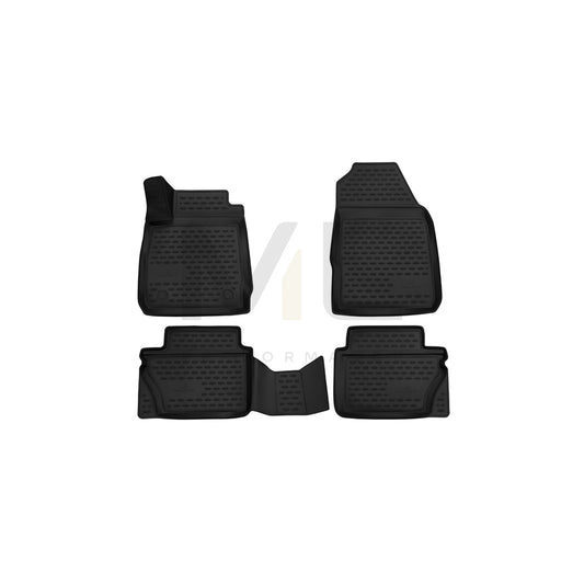 WALSER XTR 75092 Floor mat set Front and Rear | ML Performance Car Parts
