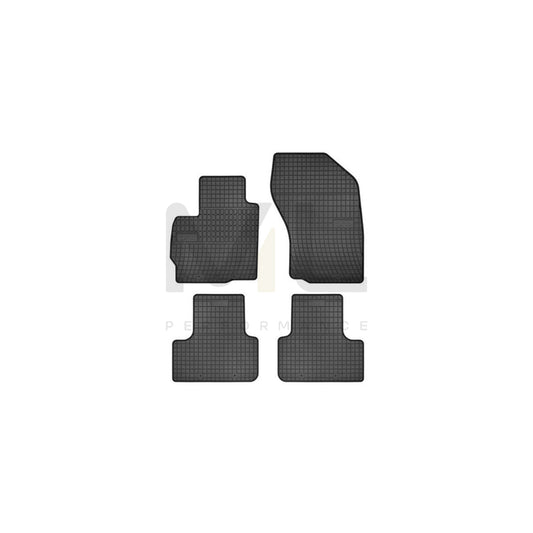 FROGUM Tailored 0480 Floor mat set Elastomer, Front and Rear, Quantity: 4, Black | ML Performance Car Parts